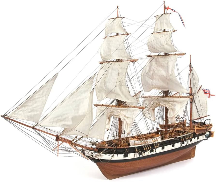 Amazon | 帆船模型キット H.M.Sビーグル （木製模型ツールセット